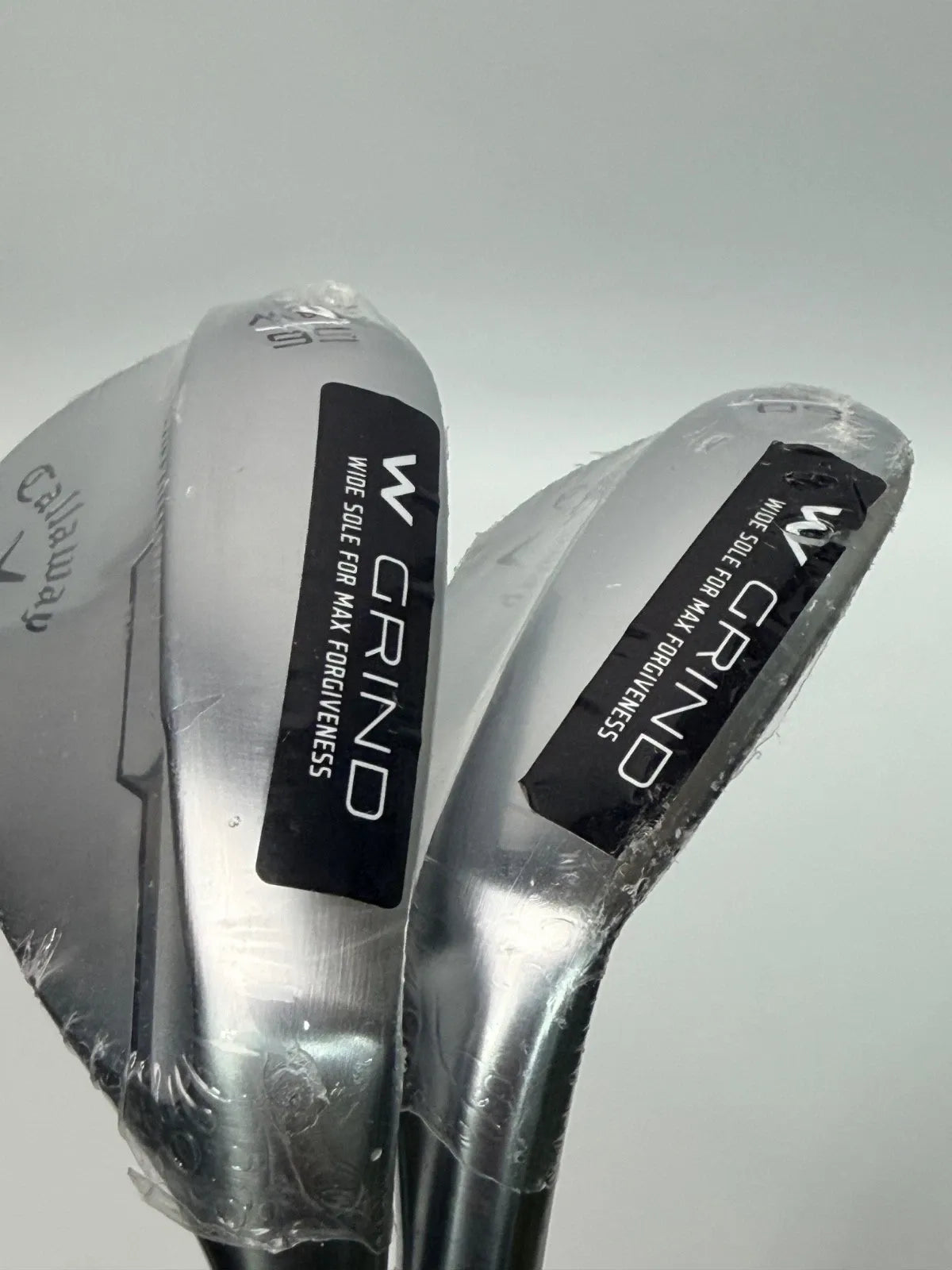 Callaway New Opus Brushed Chrome Wedge Set 56° & 60° W Grind Dynamic Gold 115g