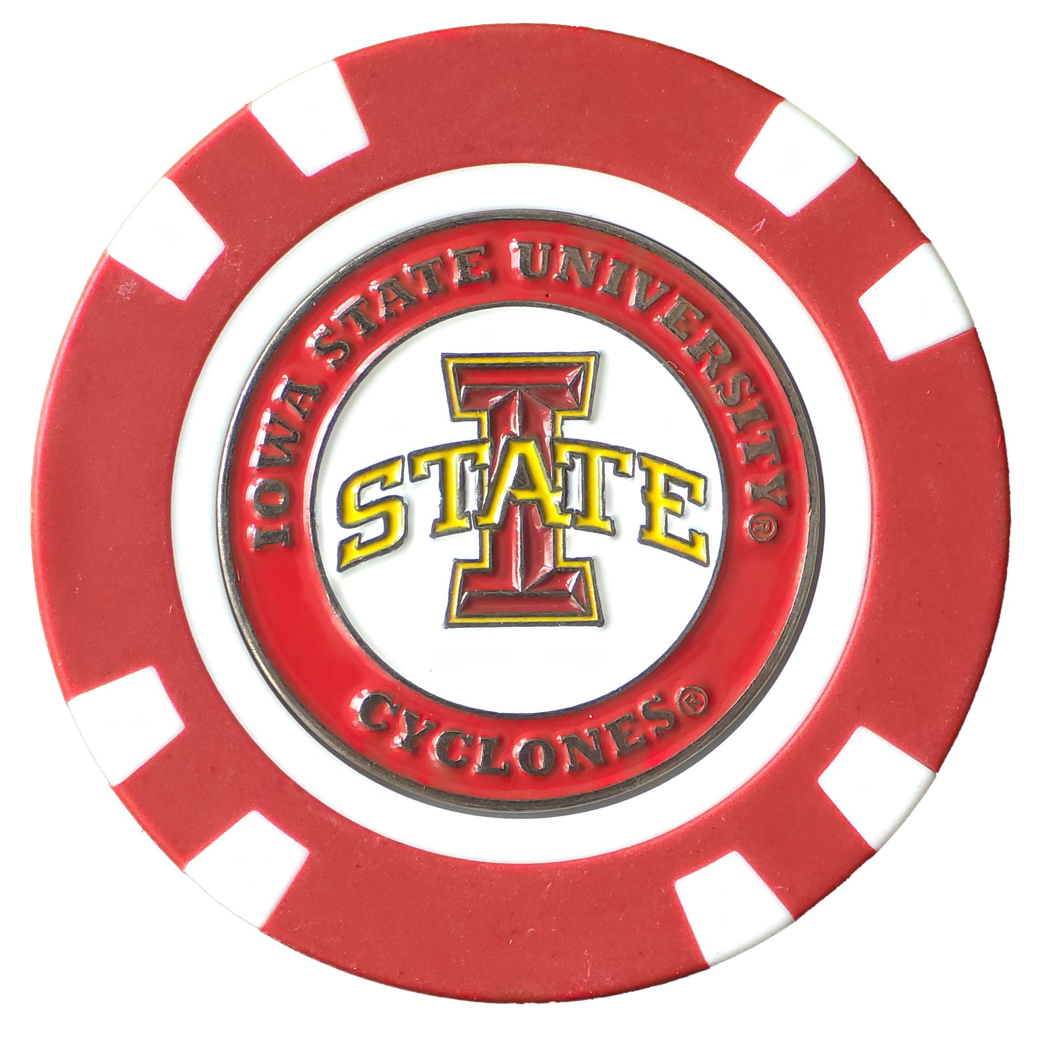 Officially Licensed Iowa State Cyclones Poker Chip Ball Marker