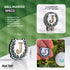 J Monogram & Ball Marker - Green
