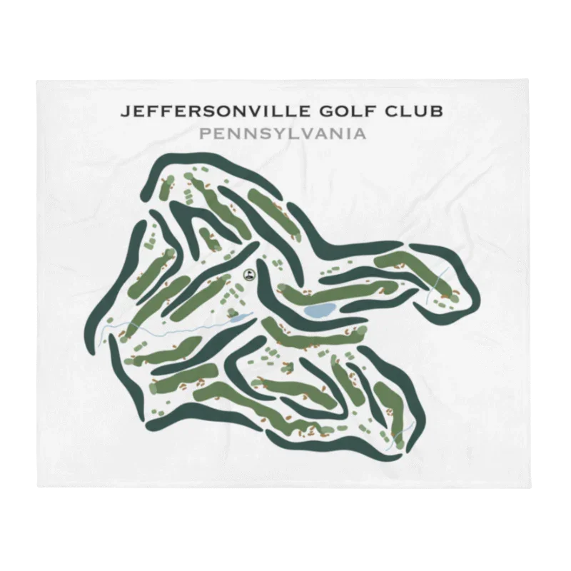 Jeffersonville Golf Club, Pennsylvania - Printed Golf Courses