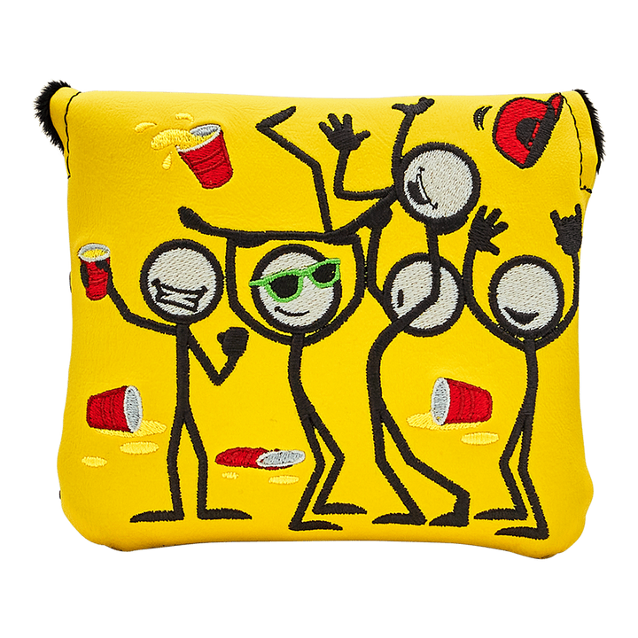 Bettinardi - 2022 Party On! Yellow Crowd Surfing Mallet Headcover