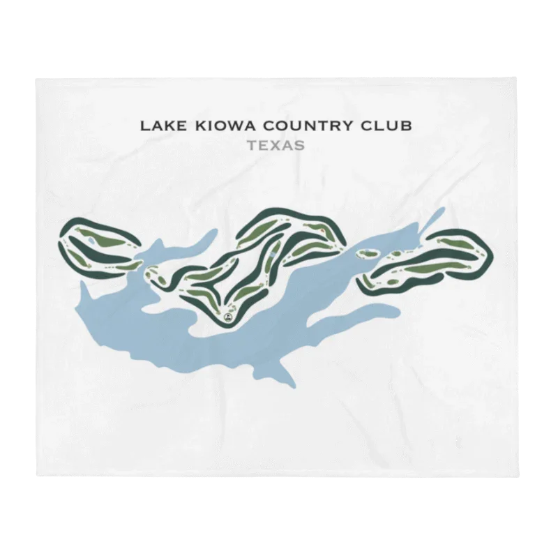 Lake Kiowa Country Club, Texas - Printed Golf Courses