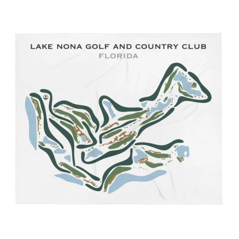 Lake Nona Golf & Country Club, Orlando, Florida - Printed Golf Courses