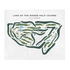Lake of the Woods Golf Course, Illinois - Printed Golf Courses