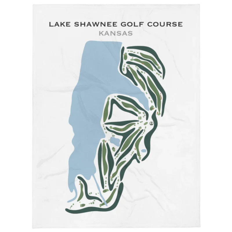 Lake Shawnee Golf Course, Kansas - Printed Golf Courses