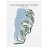 Lake Shawnee Golf Course, Kansas - Printed Golf Courses