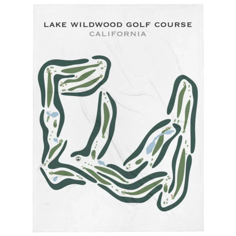 Lake Wildwood Golf Course, California - Printed Golf Courses