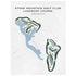 Stone Mountain Golf Club, Lakemont Course, Georgia - Printed Golf Courses