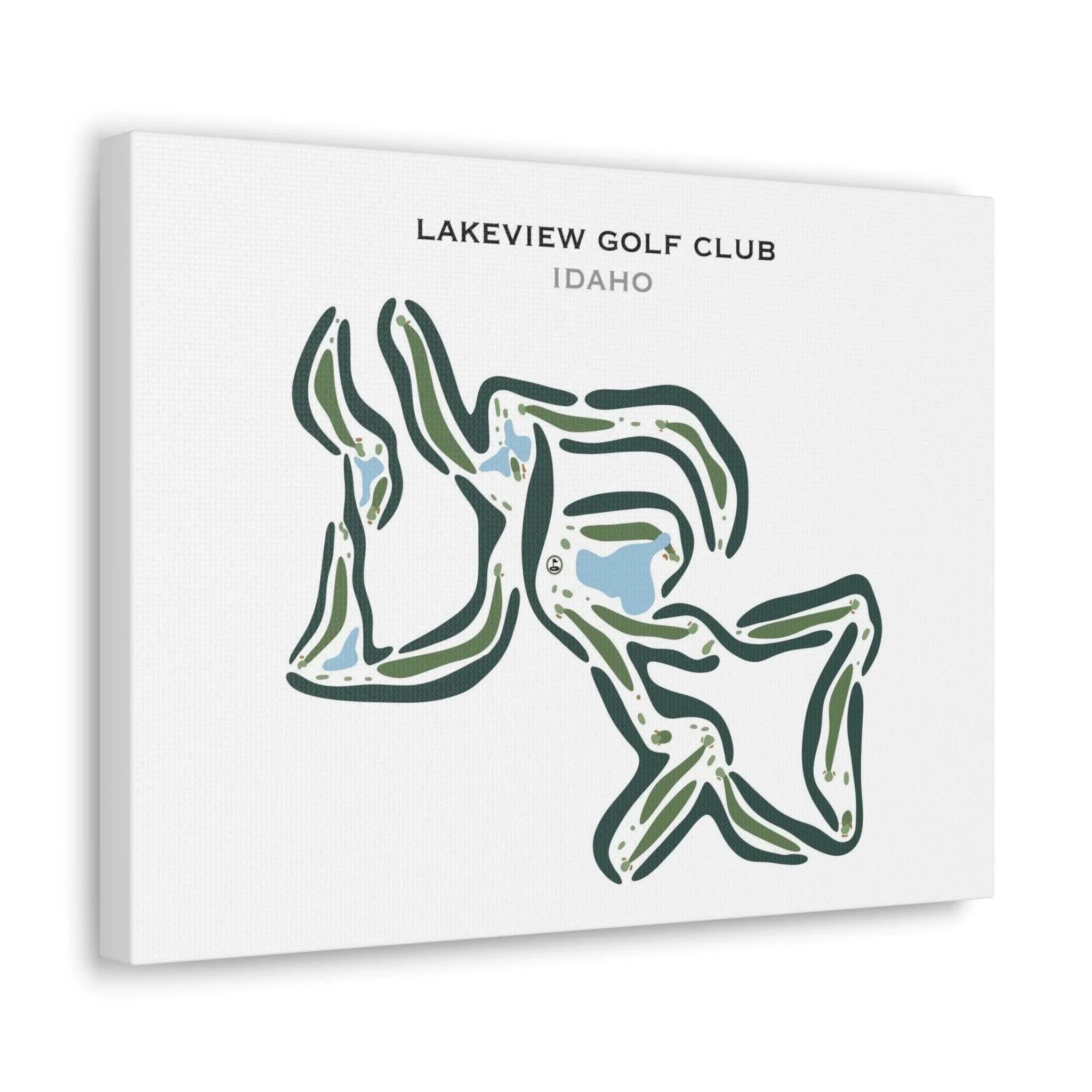Lakeview Golf Club, Idaho - Printed Golf Courses