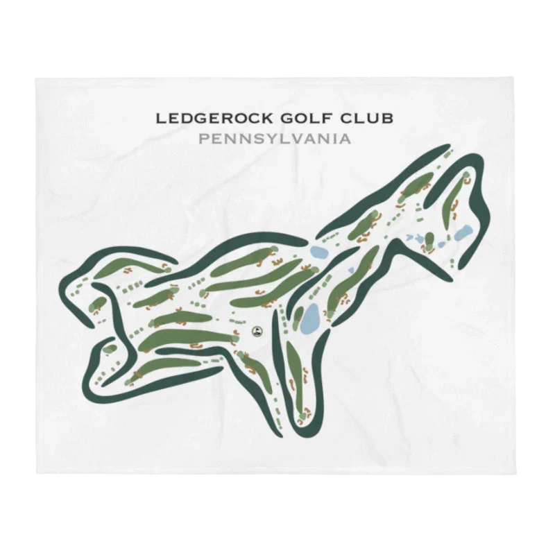 LedgeRock Golf Club, Pennsylvania - Printed Golf Courses