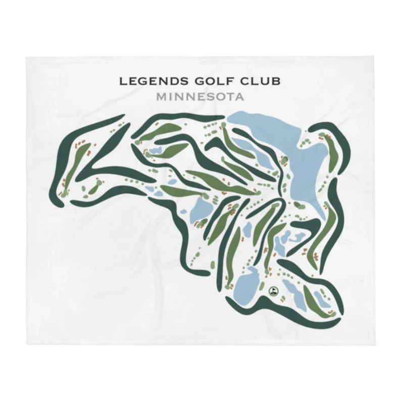 Legends Golf Club, Minnesota - Printed Golf Courses