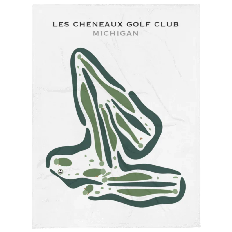 Les Cheneaux Golf Club, Michigan - Printed Golf Courses
