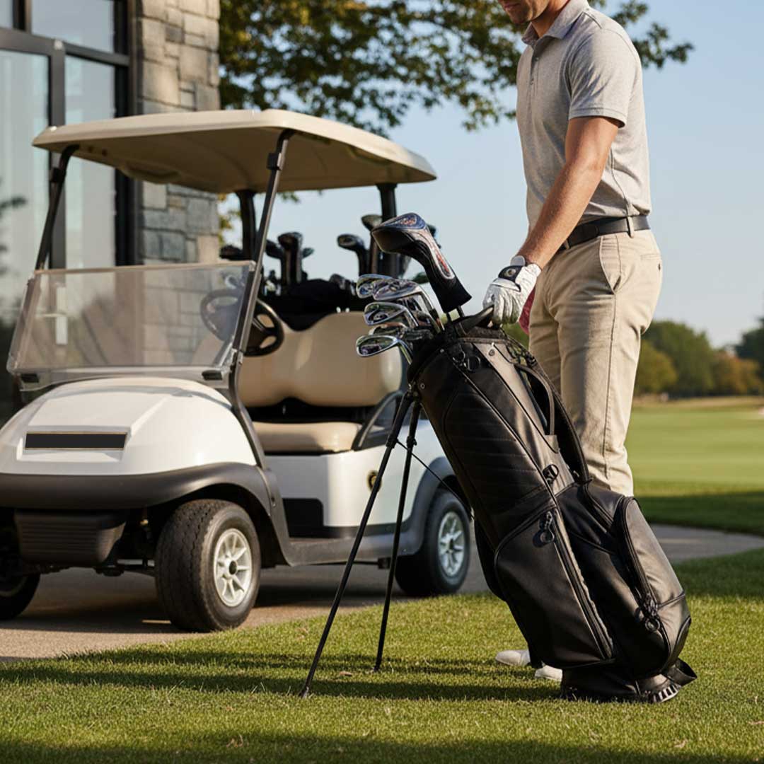 RevCore Lux Lightweight Stand Bag | 4 Way Velvet Lined Dividers