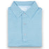 Light Blue Stripe Men's Polo