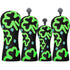 Lucky Clover Golf Headcover Set – Driver, Fairway & Hybrid Covers