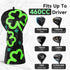Lucky Shamrock Driver Headcover – Black & Neon Green
