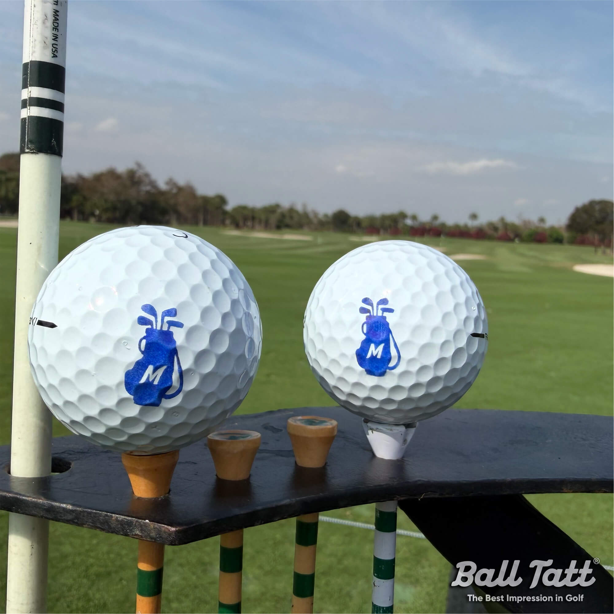 M Golf Bag Monogram