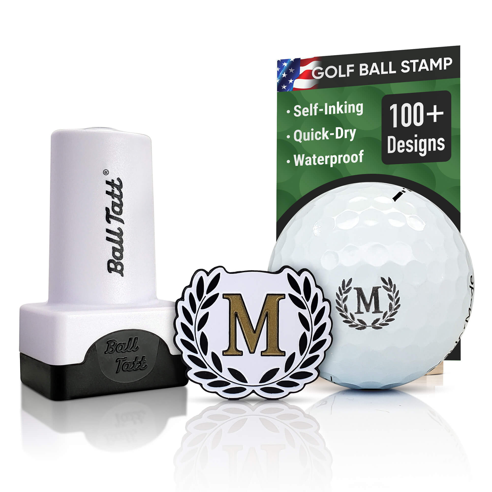 M Monogram w/ Ball Marker