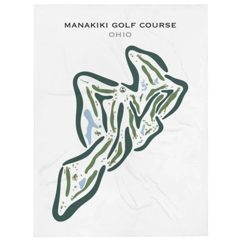 Manakiki Golf Course, Ohio - Printed Golf Courses
