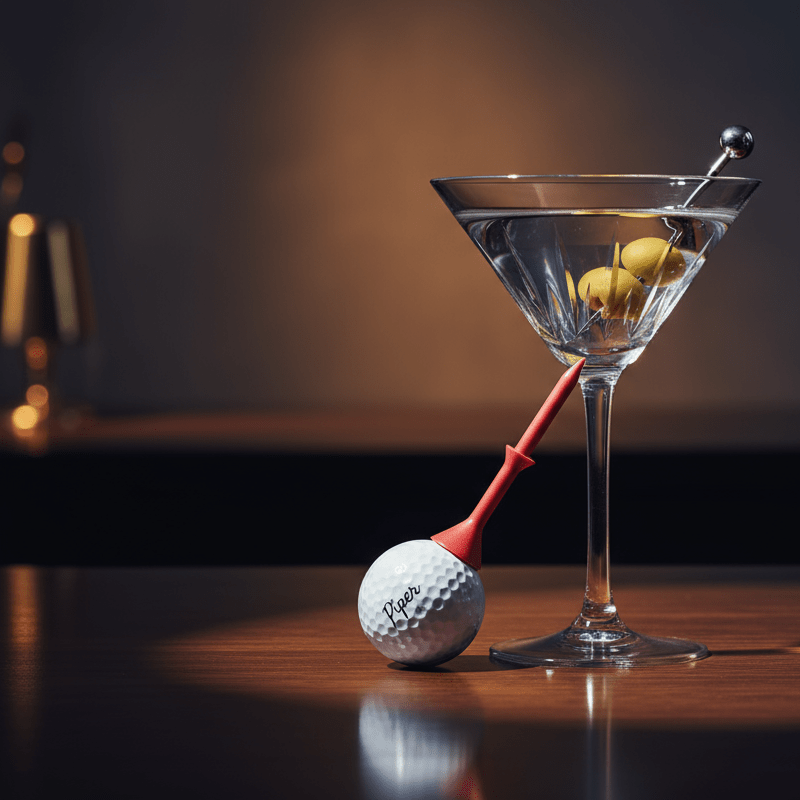 Martini 3-1/4 inch Golf Tees