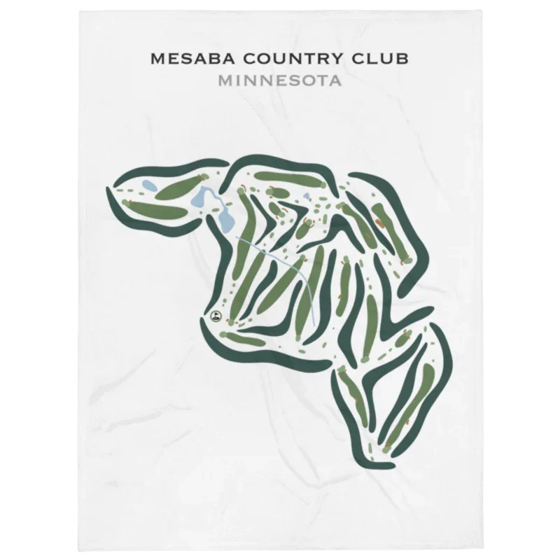 Mesaba Country Club, Minnesota - Printed Golf Courses