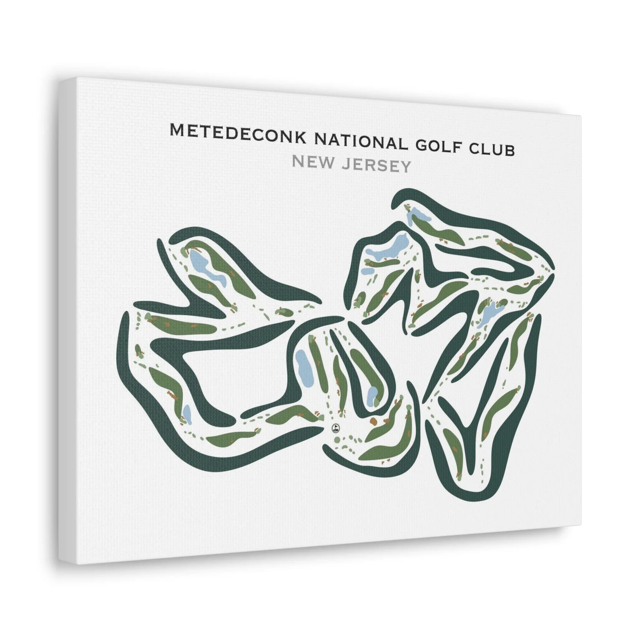 Metedeconk National Golf Club, New Jersey - Printed Golf Courses