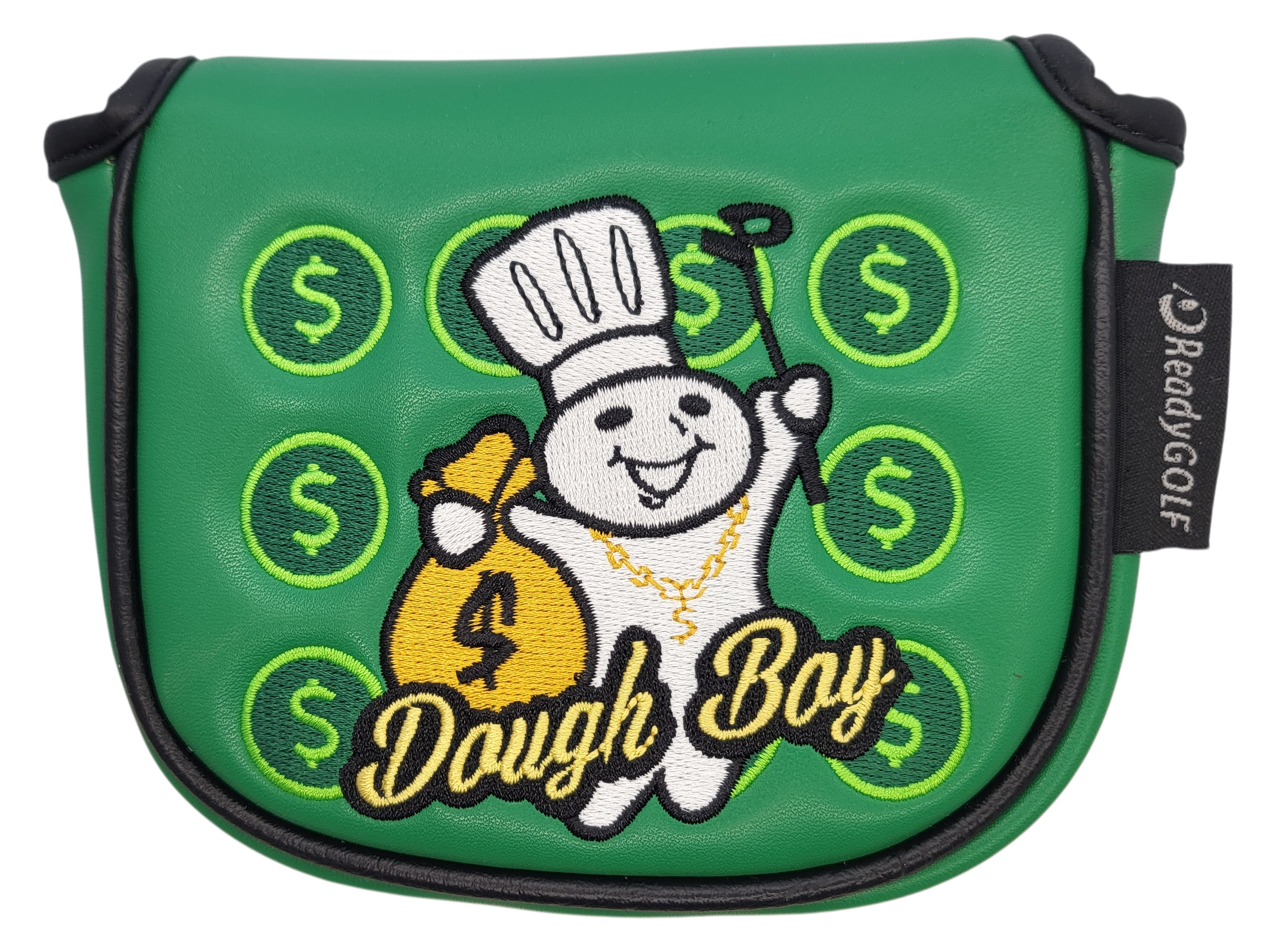 L.A.B. MEZZ OZ Embroidered Center-Shafted Putter Cover by ReadyGOLF - Dough Boy