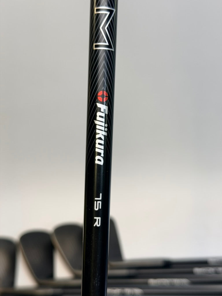Miura MB-101 Black 4-PW Iron Set Fujikura Axiom 75R Regular Graphite Used