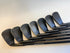 Miura MB-101 Black 4-PW Iron Set Fujikura Axiom 75R Regular Graphite Used