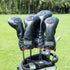 Modern Hex Headcover Set – Driver, 3 Wood, 5 Wood & Hybrid