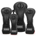 Modern Hex Headcover Set – Driver, 3 Wood, 5 Wood & Hybrid