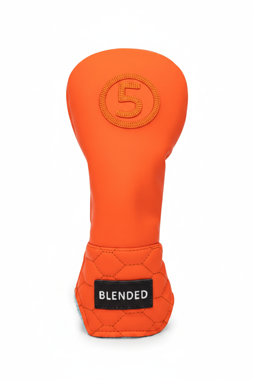 Modern Hex Headcover Set – Driver, 3 Wood, 5 Wood & Hybrid