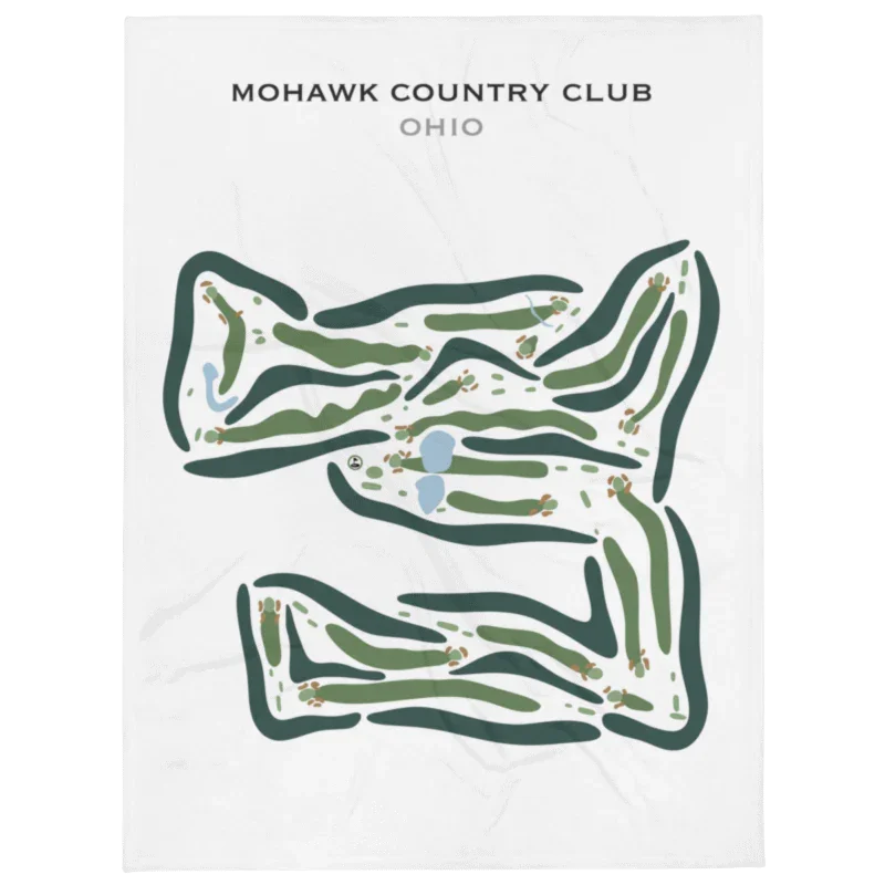 Mohawk Golf Country Club, Ohio - Printed Golf Courses