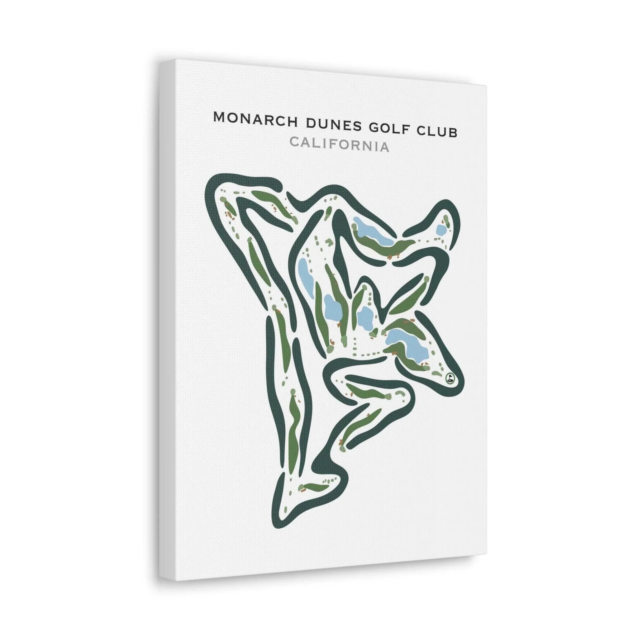 Monarch Dunes Golf Club, California - Printed Golf Courses