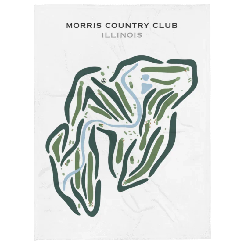 Morris Country Club, Illinois - Printed Golf Courses