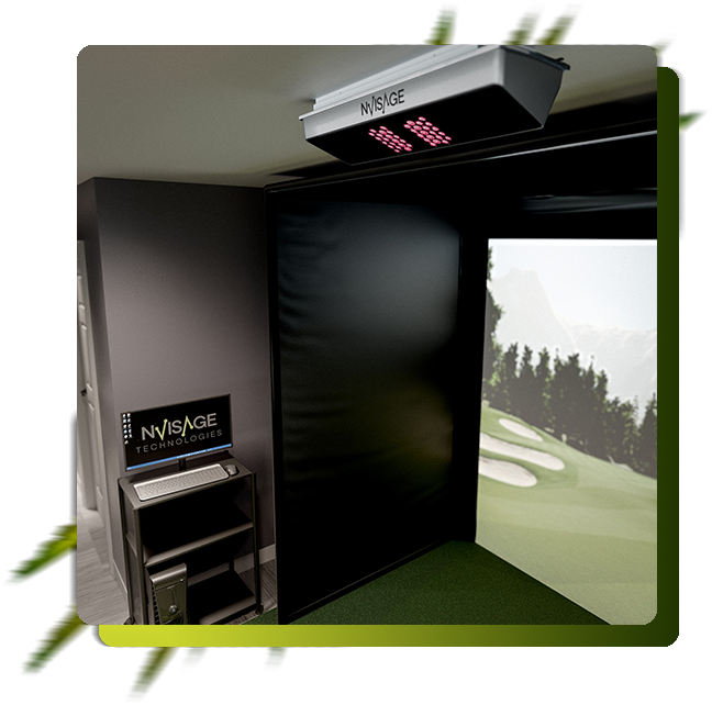 NVISAGE N1 Golf Simulator Package