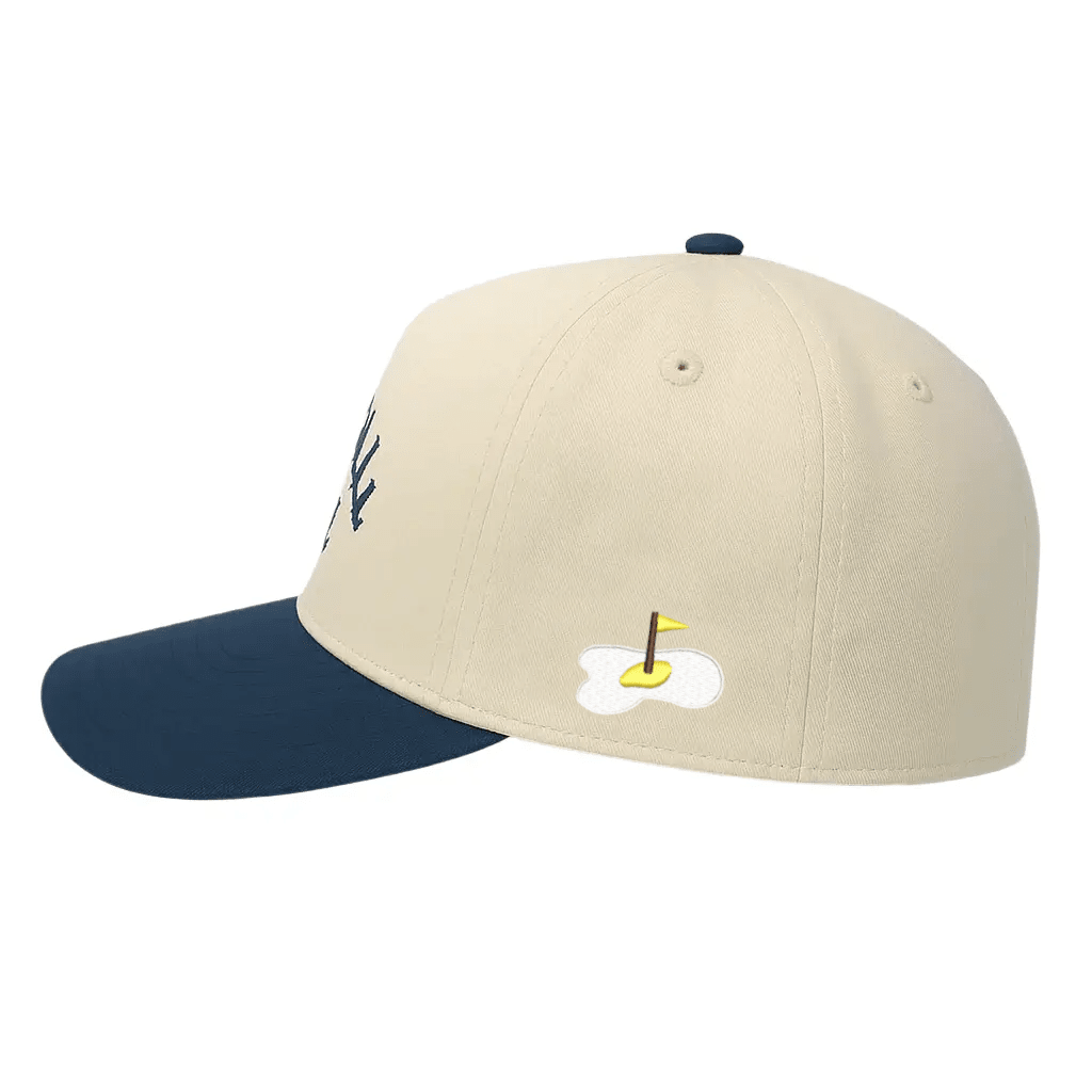 Breakfast Ball – Navy Two Tone Snapback