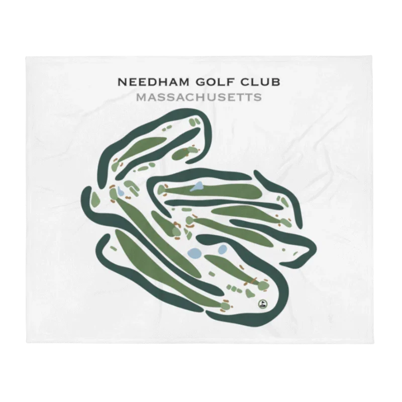Needham Golf Course, Massachusetts - Printed Golf Courses