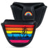 Neon Sunset Mallet Putter Cover