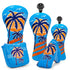Neon Sunset Palms Headcovers