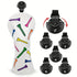 Neon Tees PU Leather Golf Head Covers