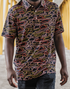 Golf Rhythmic Lines Men's Polo - Final Sale