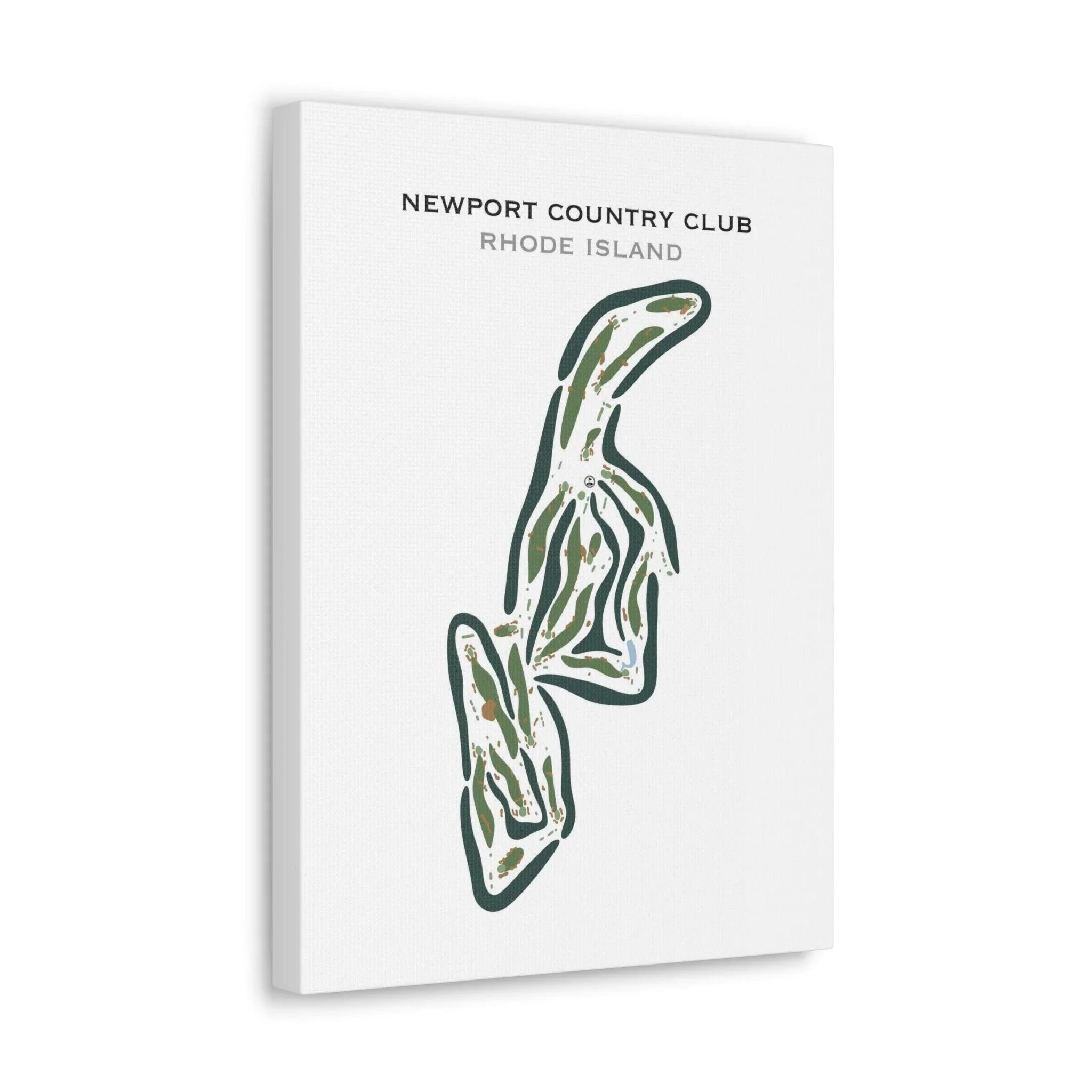 Newport Country Club, Rhode Island - Printed Golf Courses