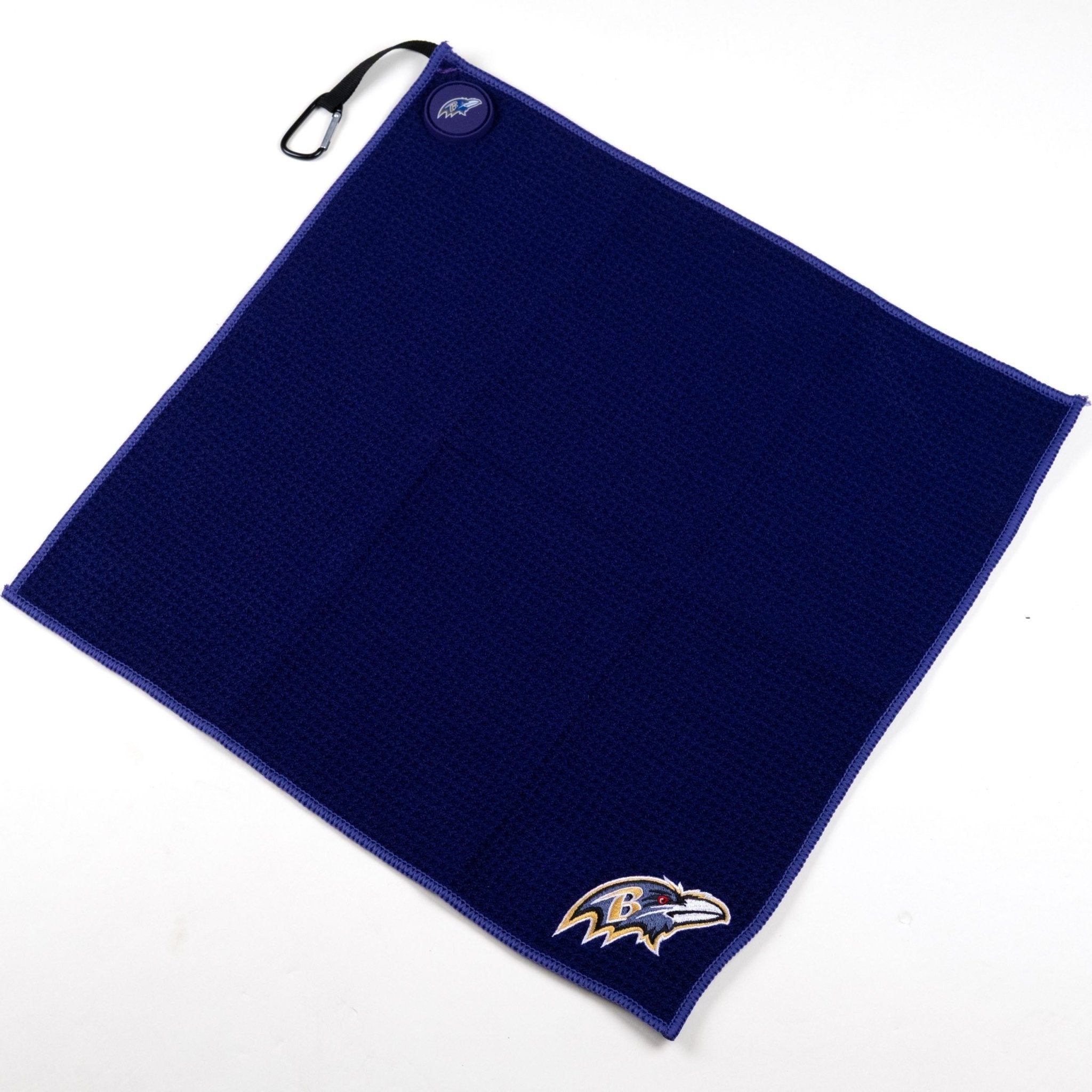 Baltimore Ravens NFL Magnetic Embroidered Golf Towel – 15" x 15"