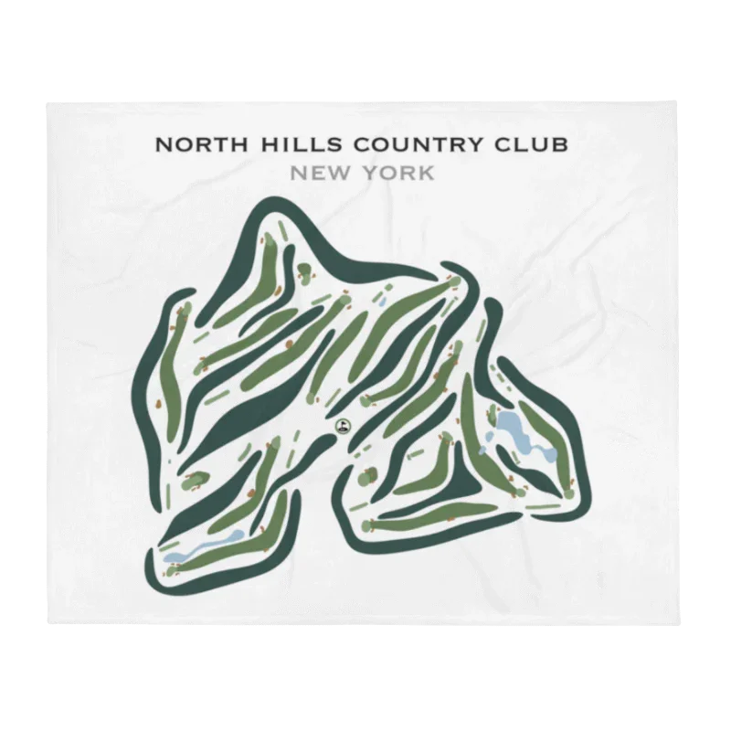 North Hills Country Club, New York - Printed Golf Courses