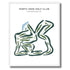North Oaks Golf Club, Minnesota - Printed Golf Courses