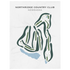 Northridge Country Club, Nebraska - Printed Golf Courses