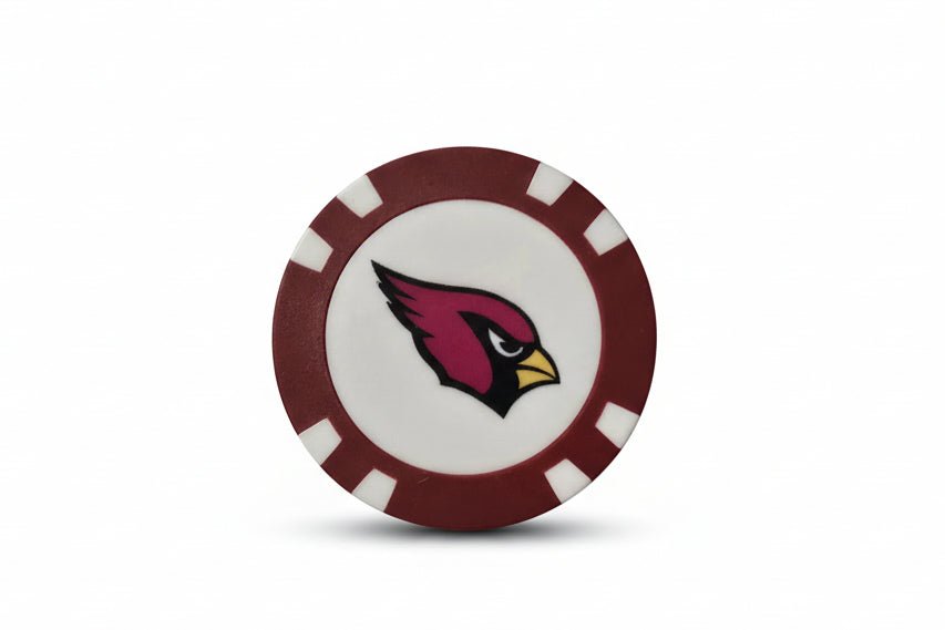 Arizona Cardinals Poker Chip Ball Marker