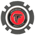 Officially Licensed Atlanta Falcons Poker Chip Ball Marker