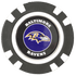 Officially Licensed Baltimore Ravens Poker Chip Ball Marker